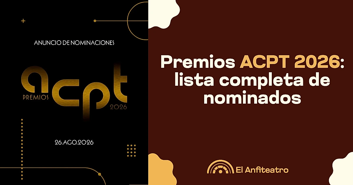 Premios ACPT 2026: lista completa de nominados