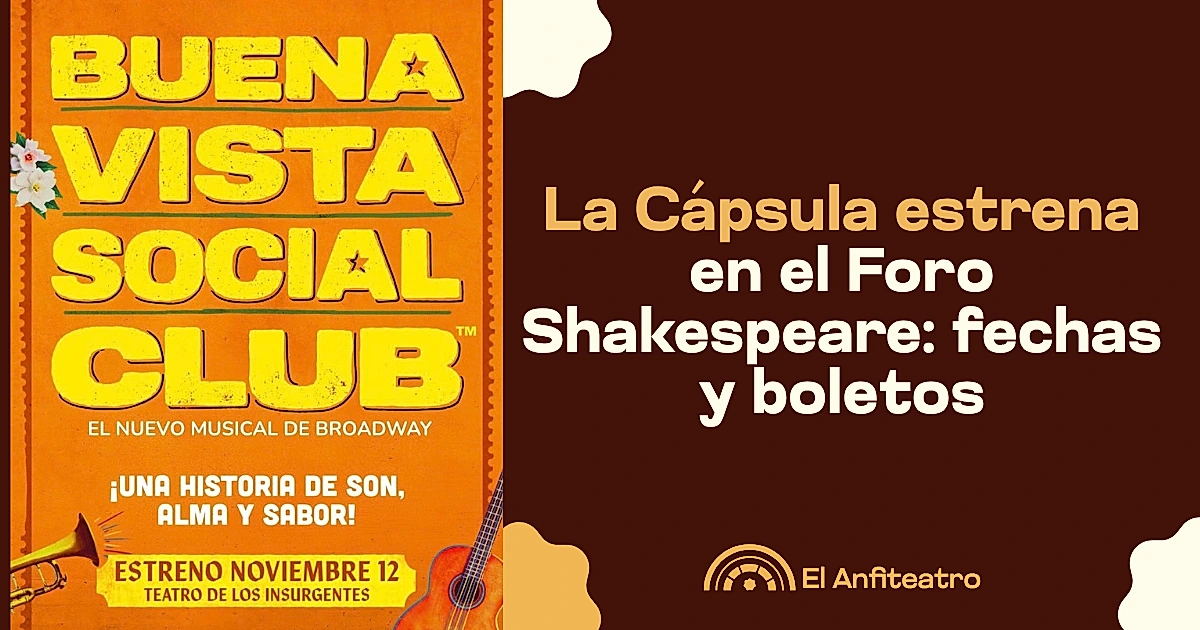 Buena Vista Social Club, el musical de Broadway, llega a México