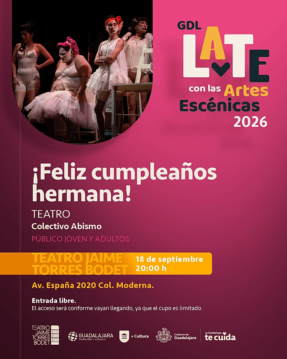 ¡Feliz cumpleaños, hermana!