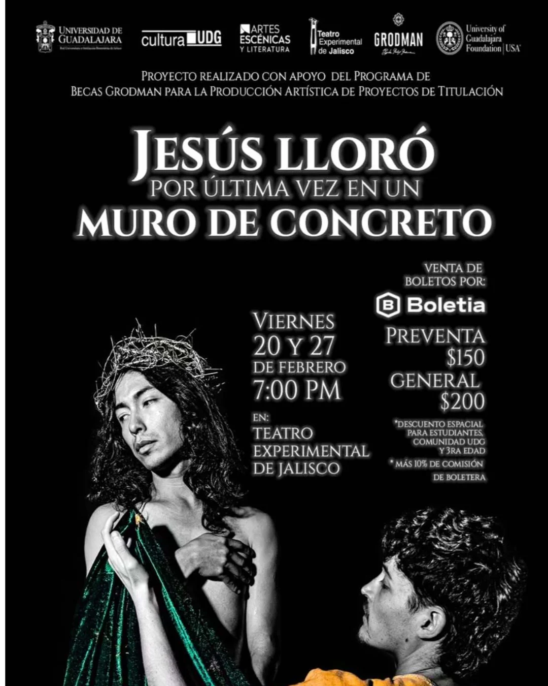 Jesús lloró por última vez en un muro de concreto