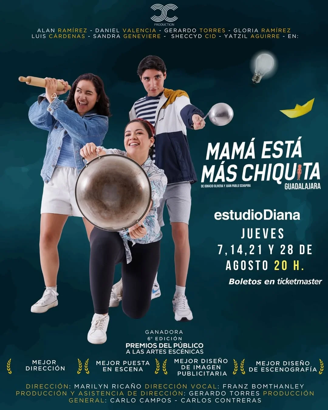 Mamá está más chiquita