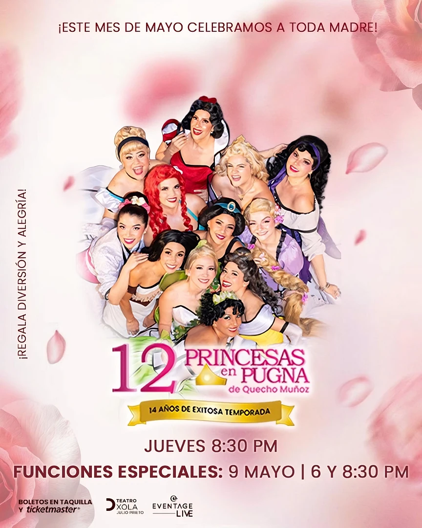 12 princesas en pugna