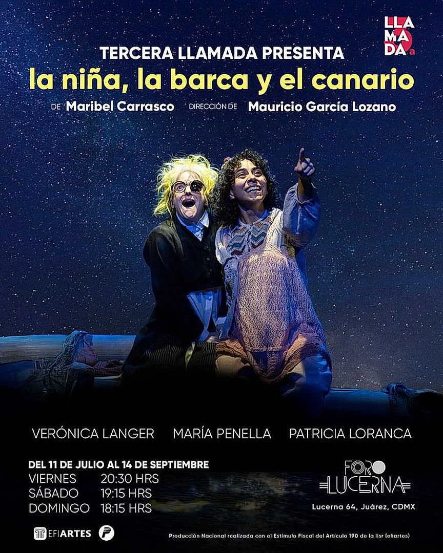 La Niña, la Barca y el Canario