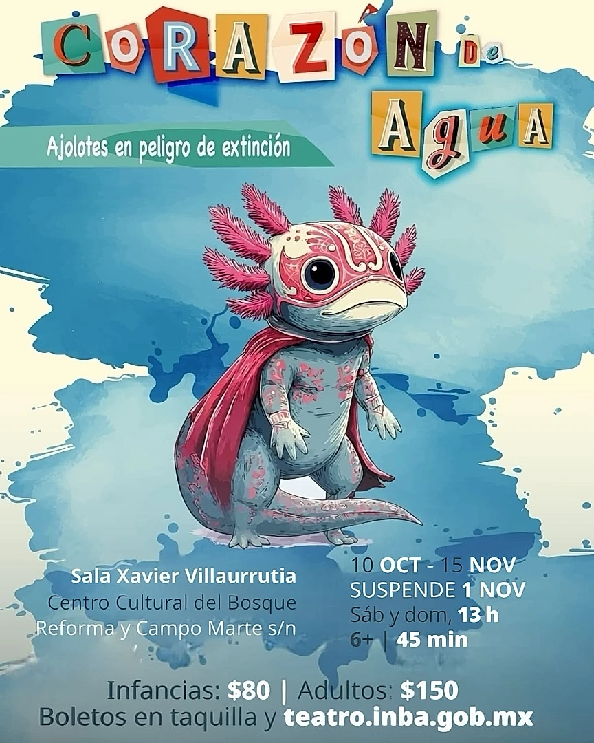 Corazón de Agua: Ajolotes en Peligro de Extinción