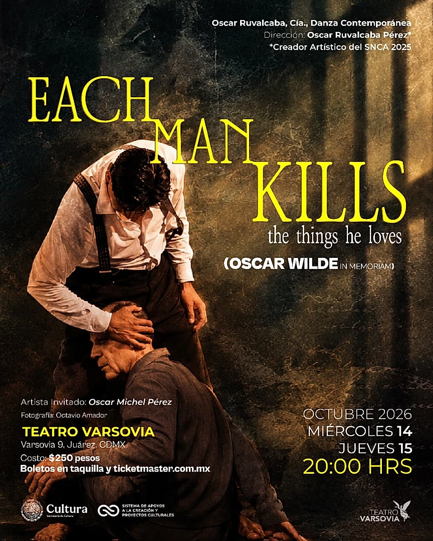 Each Man Kills The Things He Loves (Oscar Wilde In Memoriam)