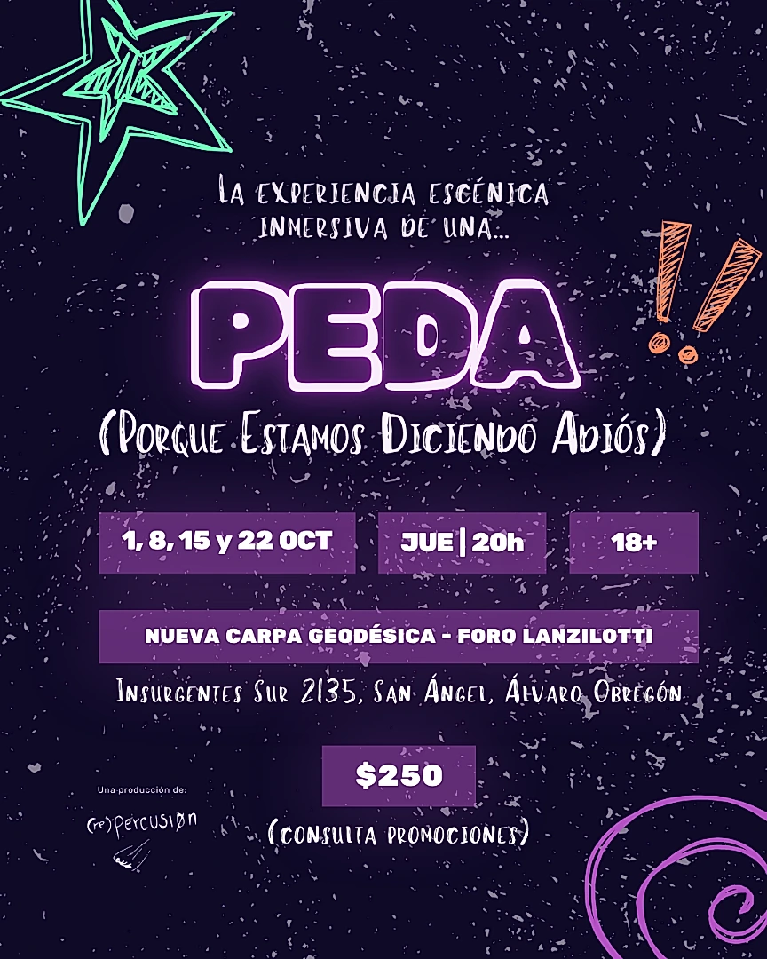 Peda (porque Estamos Diciendo Adiós)